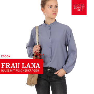 Patron chemisier femme pdf Mme Lana Studio Schnittreif, en français