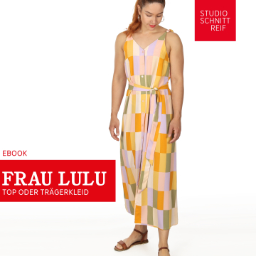 Patron robe / top femme pdf Mme Lulu Studio Schnittreif, en francais