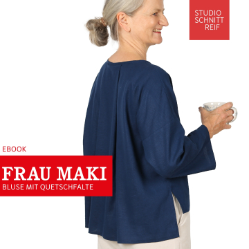 E-book Studio Schnittreif Frau Maki Blouse Dames, Duits