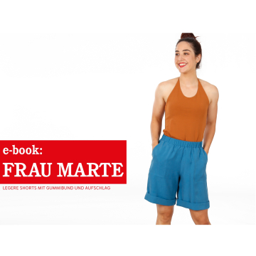 E-book Studio Schnittreif Frau Marte - shorts, Duits