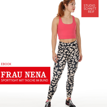 E-book Studio Schnittreif Frau Nena Leggings, Duits