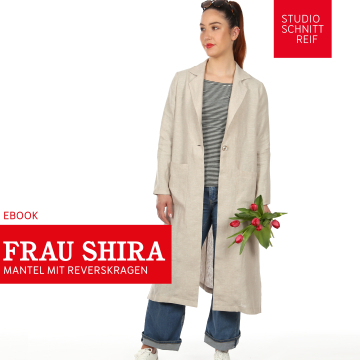 Patron trenchcoat femme pdf Mme Shira Studio Schnittreif, en francais