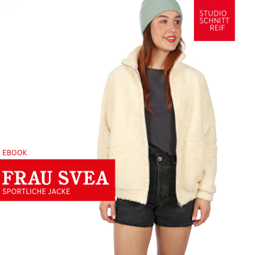 Patron veste femme pdf Mme Svea Studio Schnittreif, en francais