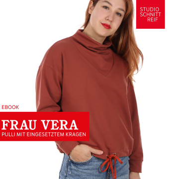 Patron pullover femme pdf Madame Vera Studio Schnittreif, en français