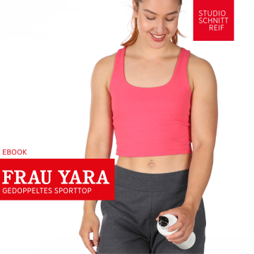 E-book Studio Schnittreif Frau Yara Sporttop, Duits