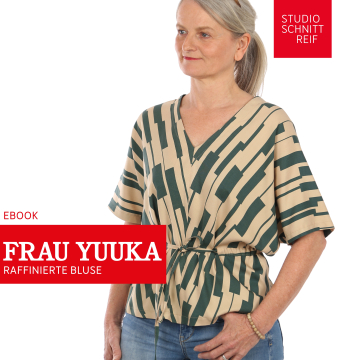 E-book Studio Schnittreif Frau Yuuka Blouse, Duits