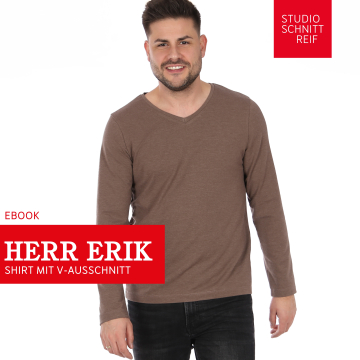 E-book Studio Schnittreif Herr Erik Basicshirt, Duits