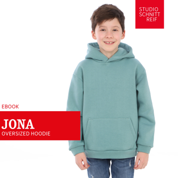 Patron sweat-shirt enfant pdf Jona Studio Schnittreif, en français