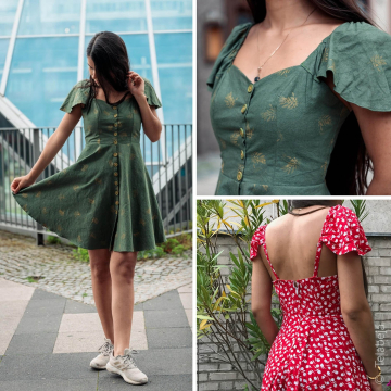 Patron robe femme pdf Yoalli Telabeja, en francais