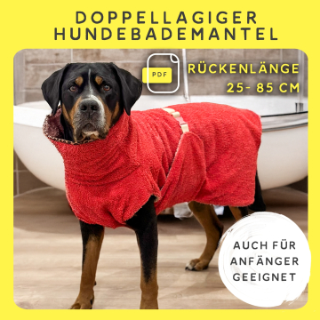 E-book The DogWorkShop Hundebademantel Towelie, Duits