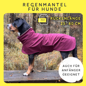 E-book The DogWorkShop Hundemantel Rainy, Duits