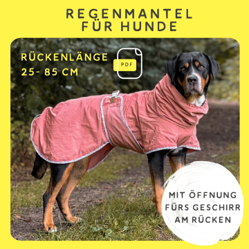 E-book The DogWorkShop Hunderegenmantel Drizzly Duits