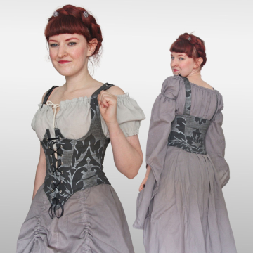 Patron corset costume traditionnel femme pdf Esmeralda TINAlisa, en allemand