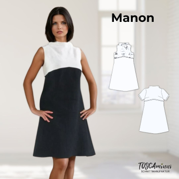 E-Book TOSCAminni Schnittmanufaktur Damen Kleid Manon