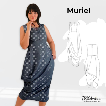 E-Book TOSCAminni Schnittmanufaktur Damen Kleid Muriel