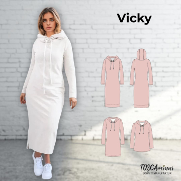 E-Book TOSCAminni Schnittmanufaktur Damen Kleid Vicky