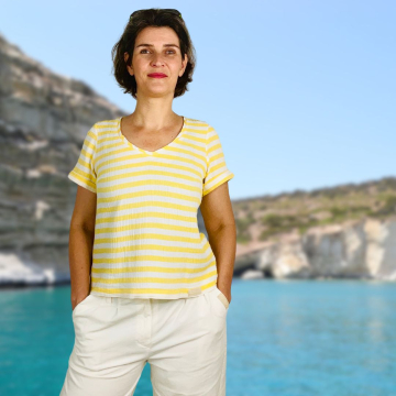 E-book TOSCAminni Schnittmanufaktur Dames Shirt/Jurk Lissy, Duits