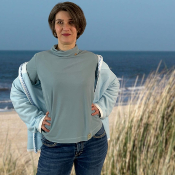 E-book TOSCAminni Schnittmanufaktur Dames Pullover Leni, Duits