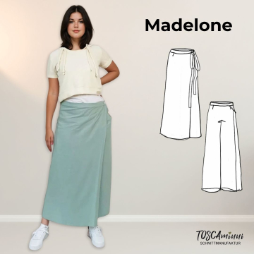 E-book TOSCAminni Schnittmanufaktur Dames Broek Madelone, Duits