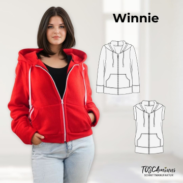 E-Book TOSCAminni Schnittmanufaktur Damenjacke / Weste Winnie