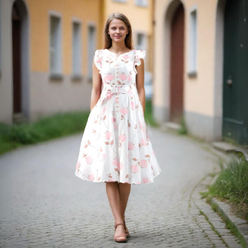 E-Book TOSCAminni Schnittmanufaktur Damenkleid Monika
