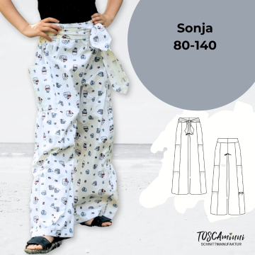 E-Book TOSCAminni Schnittmanufaktur Kinder Hose Sonja Minni
