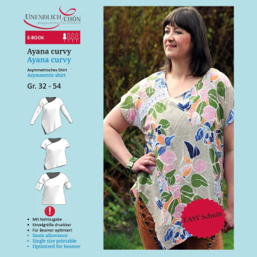 E-book Unendlich Schön - Bluse Ayana curvy, Duits