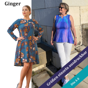 E-Book Unendlich Schön - Kleid – Tunika Ginger, duits