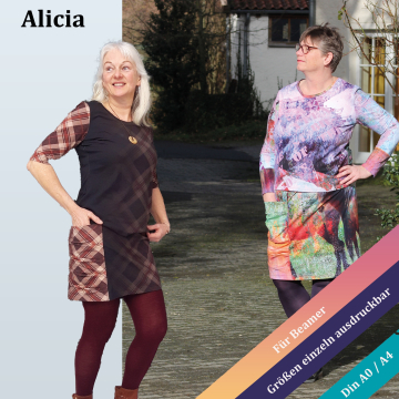 Patron jupe femme pdf Alicia Unendlich Schön, en allemand