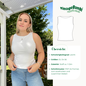 E-book vintageBambi Olivia Top, Duits