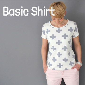 E-Book Windschnittich Basic-Shirts Damen, duits
