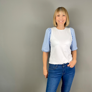 E-book Windschnittich Blusenshirt Bella, Duits