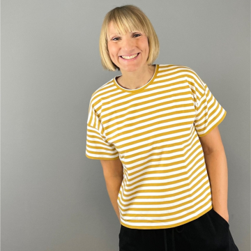 E-book Windschnittich Shirt Stine Damen, Duits