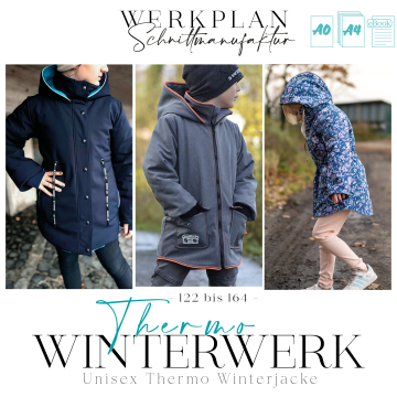E-Book WPS - Werkplan Schnittmanufaktur Thermo Winterwerk Teens A4/A0