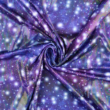 Elastic Folienjersey Universum, blau
