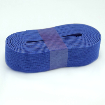 Ruban élastique 15 mm à 2 mètres, bleu cobalt