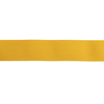 Ruban élastique uni, ocre