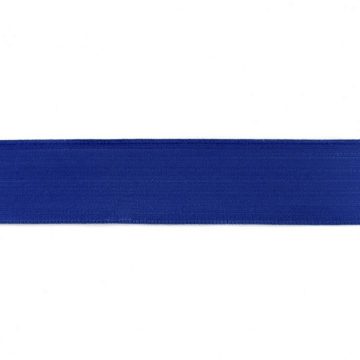 Elastikband uni 4cm, royalblau