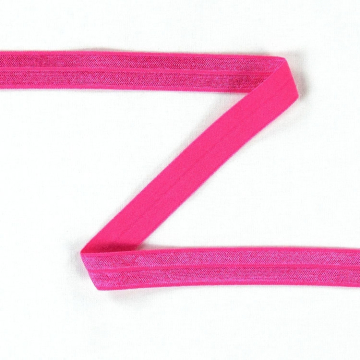 Elastisches Einfassband, pink 15 mm