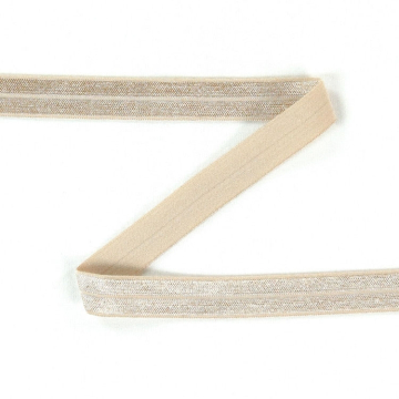 Elastisches Einfassband, sand 15 mm