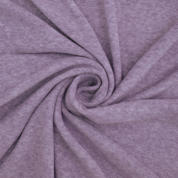 Tissu jersey maille tricot fin Cashmere Touch, pourpre