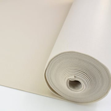 Vilt 3 mm, 90 cm breed, naturel