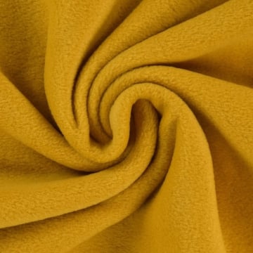 Fleece antipilling, mosterdgeel