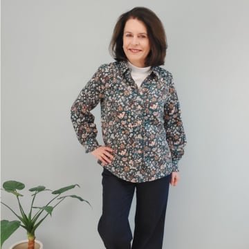 Freebook Schnitte4Friends Add on Sandy Blouse, german