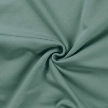 French terry roughened, pale mint green