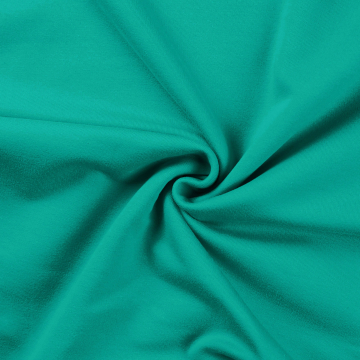 Tissu french terry gratté, aqua foncé