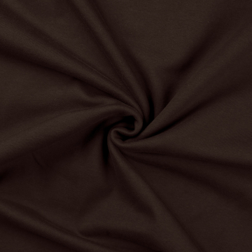 French terry roughened, dark brown