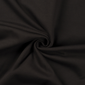 Tissu french terry gratté, gris foncé