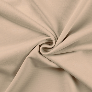 Tissu french terry, beige