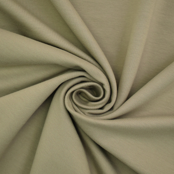 French terry, pale olive